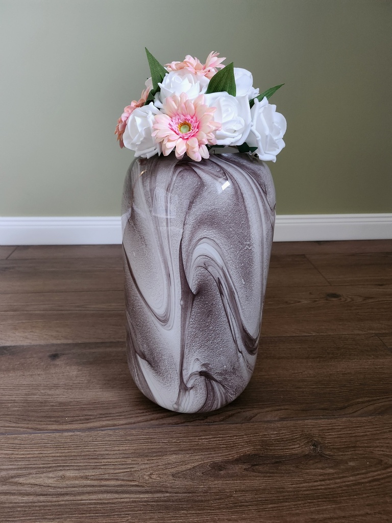 Bouquet de roses et de gerberas