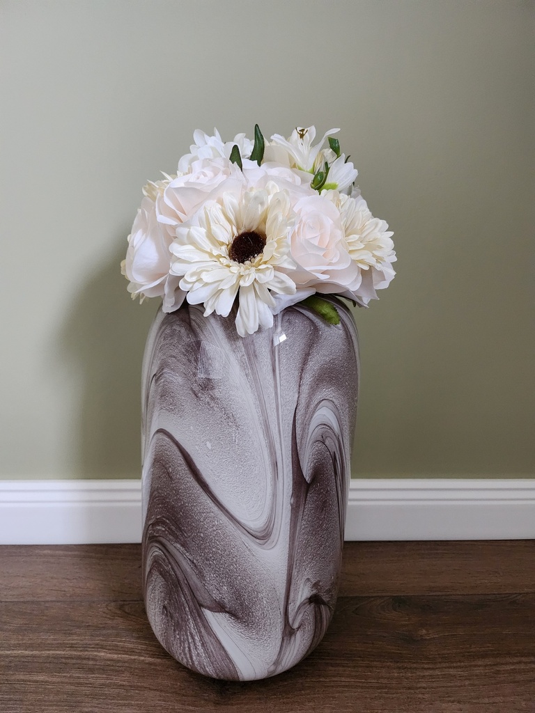 Bouquet de roses et de gerberas
