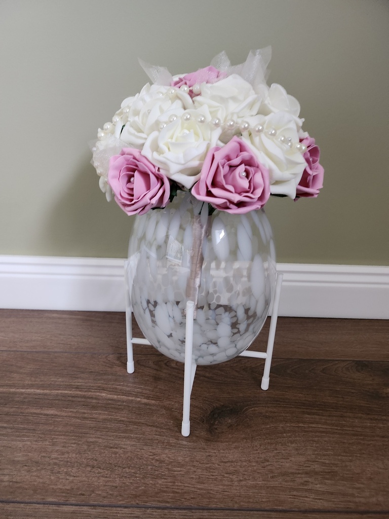 Bouquet de roses et de gerberas