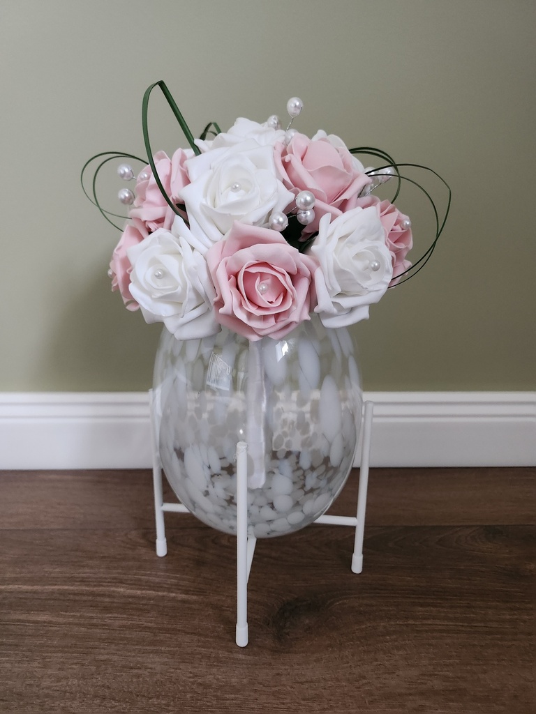 Bouquet de roses et de gerberas
