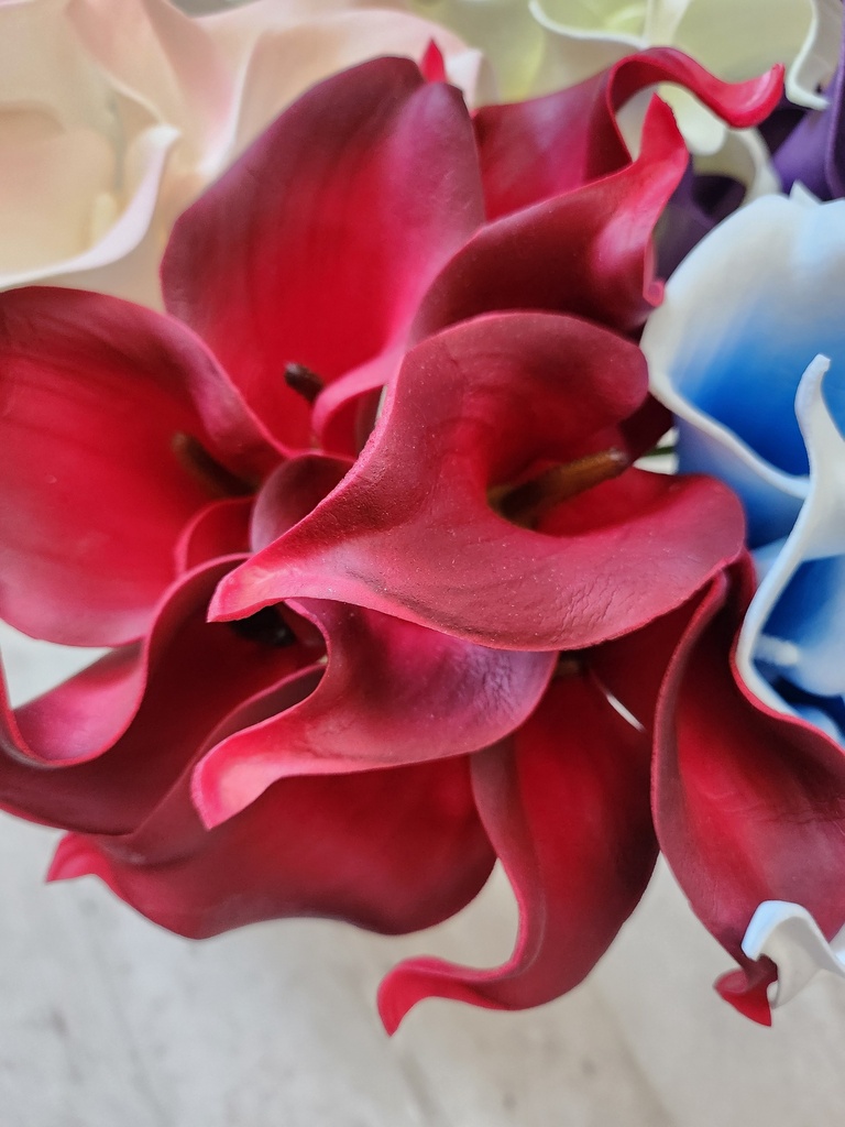 Arum à la pièce 5 couleurs (50 dispo)