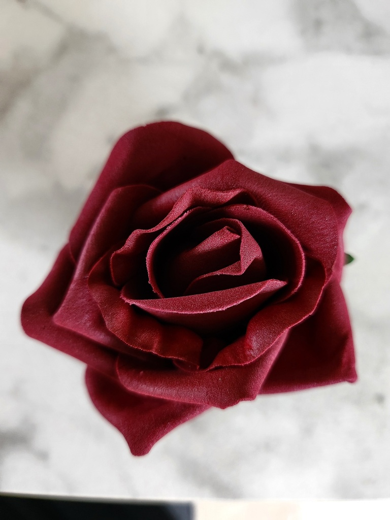 Bouquet artificiel roses et boutons de roses