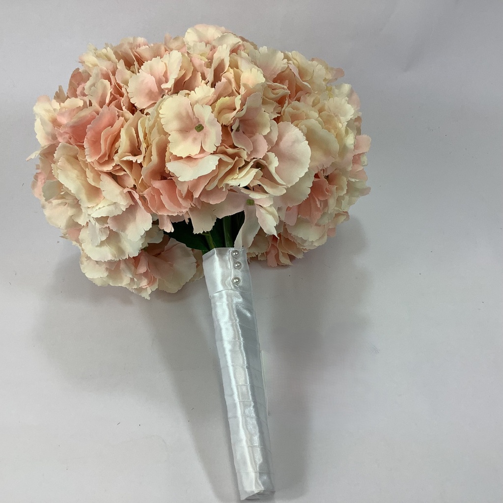 Grand bouquet d'hortensias artificielles