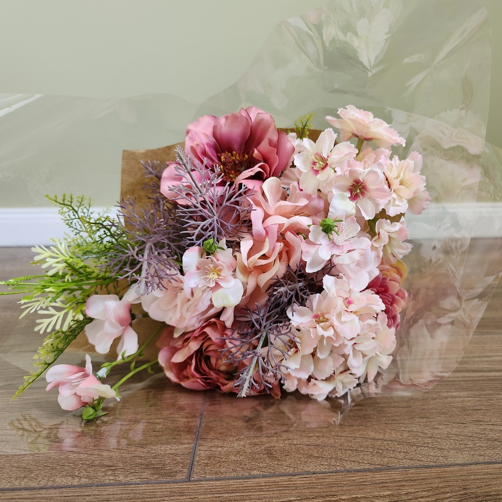 Bouquet plaisir d'offrir MM rose