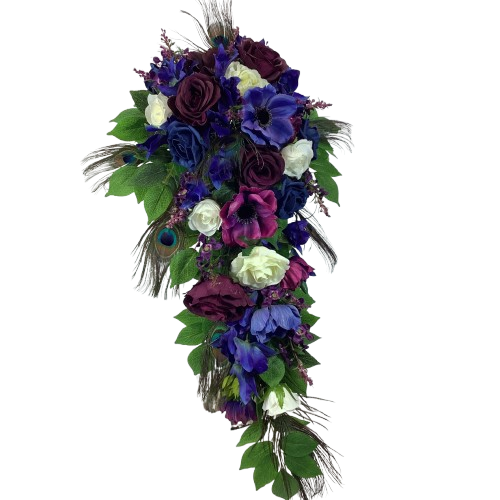 [VGPESH - Roxane] Sublime bouquet de la mariée tombant artificiel