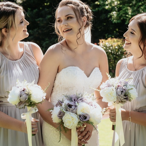 Coffret de fleur de la mariée