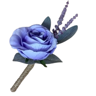 Boutonnière artificielle Elisabeth