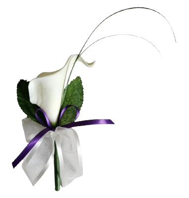 [vgc2 jasmine] Boutonnière lys calla