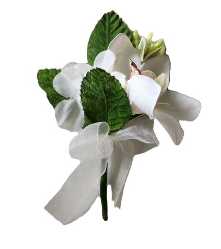 [VGC57IV] Boutonnière artificielle orchidée
